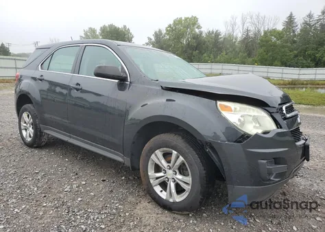2013 Chevrolet Equinox Ls from USA, damaged, VIN 2GNALBEK9D1250372